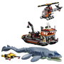 LEGO Jurassic World 77983 Ataque del Mosasaurus en el bote