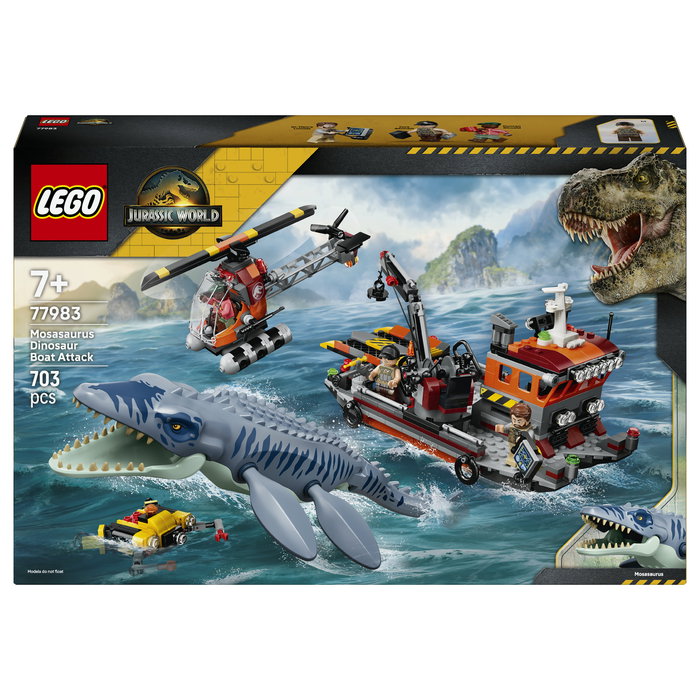 LEGO Jurassic World 77983 Ataque del Mosasaurus en el bote LEGO Jurassic World 77983 Ataque del Mosasaurus en el bote