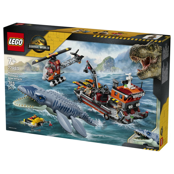 LEGO Jurassic World 77983 Ataque del Mosasaurus en el bote LEGO Jurassic World 77983 Ataque del Mosasaurus en el bote