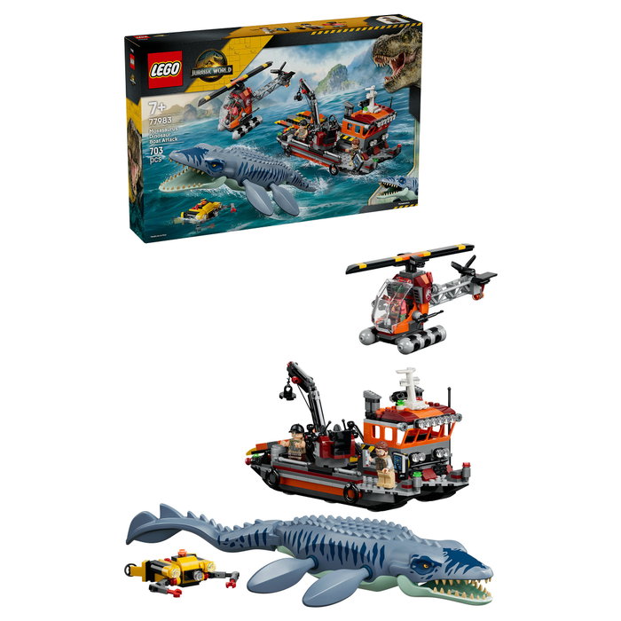 LEGO Jurassic World 77983 Ataque del Mosasaurus en el bote LEGO Jurassic World 77983 Ataque del Mosasaurus en el bote