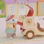 Sylvanian Families Puesto de Hamburguesas Papa Latte Cat y Scooter SYL5054131057575