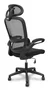 FORÖL Pro525 Silla de oficina ergonómica con brazos abatibles y cabecero
