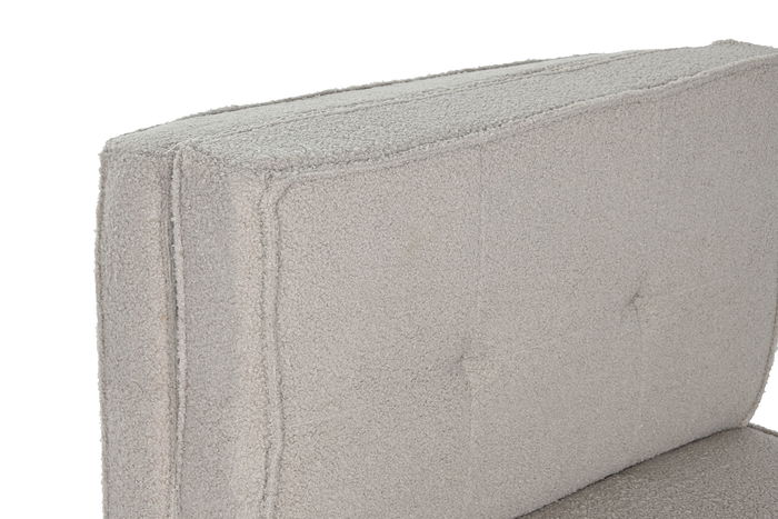 DKD Home Decor Sofá Cama Scandi Beige 76 x 60 x 70 cm Medida Cama 70x218