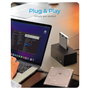 ICY BOX IB-1121-U3 Docking Station para 1x HDD/SSD SATA de 2.5/3.5 pulg. stays