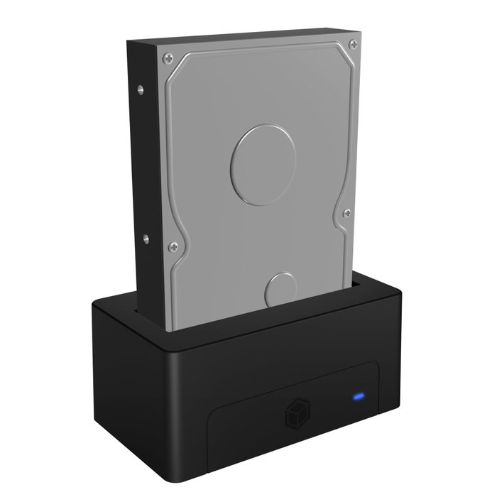 ICY BOX IB-1121-U3 Docking Station para SATA 2.5/3.5 USB 3.2 Gen 1 Negro