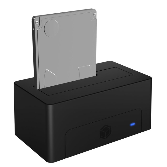 ICY BOX IB-1121-U3 Docking Station para SATA 2.5/3.5 USB 3.2 Gen 1 Negro