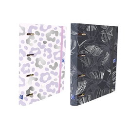 Carpebloc Oxford School Europeanbinder Dream Tech Classic A4+ 4 An.Mixtas 35Mm Con Recambio 100 Hj. Cuadric.5X5 Surtido (2 Col.)