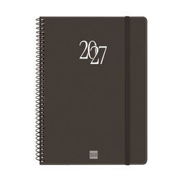 Finocam Agenda Anual 2027 My Espiral Basic Negro