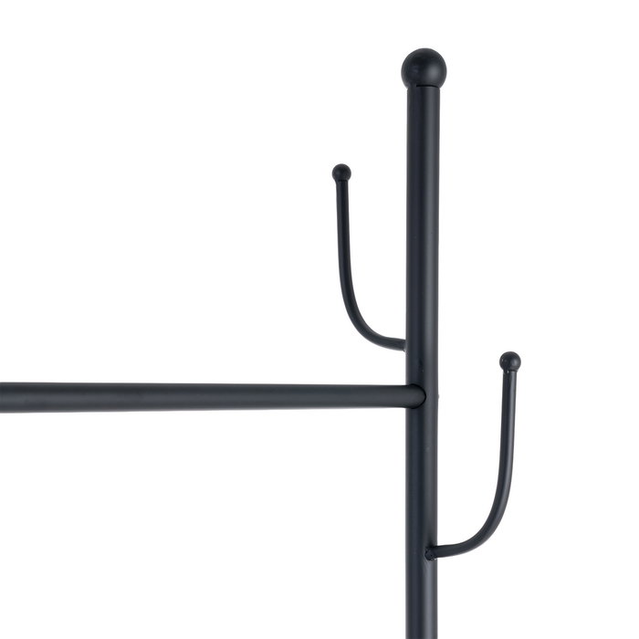 Espejo Recibidor Negro Metal-Mármol 80 X 32 X 175 cm