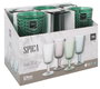 La Mediterranea Copa Spica 320 cc Verde Ø8x17.5 cm (36 Unidades)