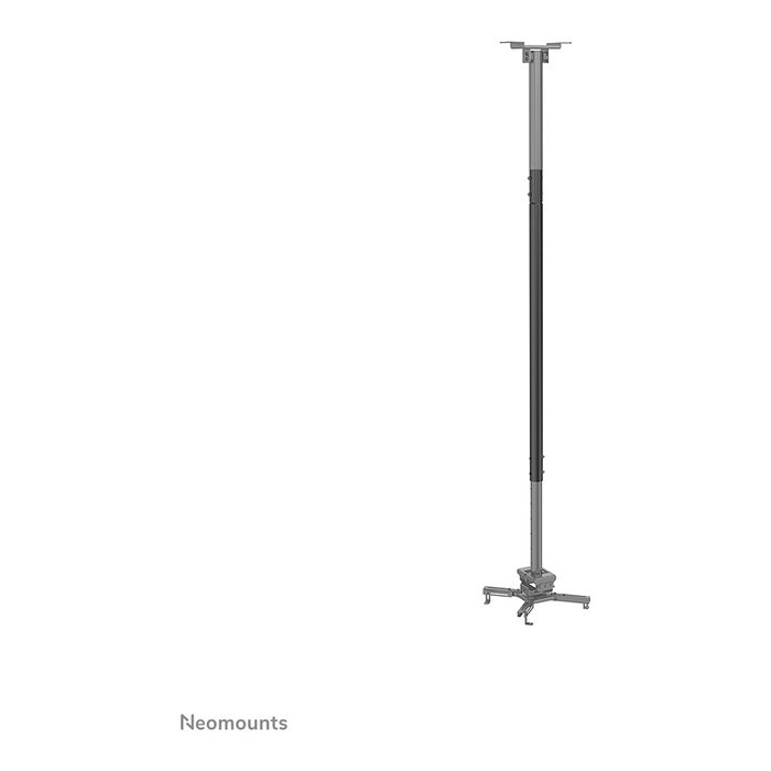 Neomounts ACL25-500BL Tubo de extensión para montaje de proyectores en techo, columna extensible negra de acero (0-890 mm), compatibilidad CL25-540BL1 y CL25-550BL1