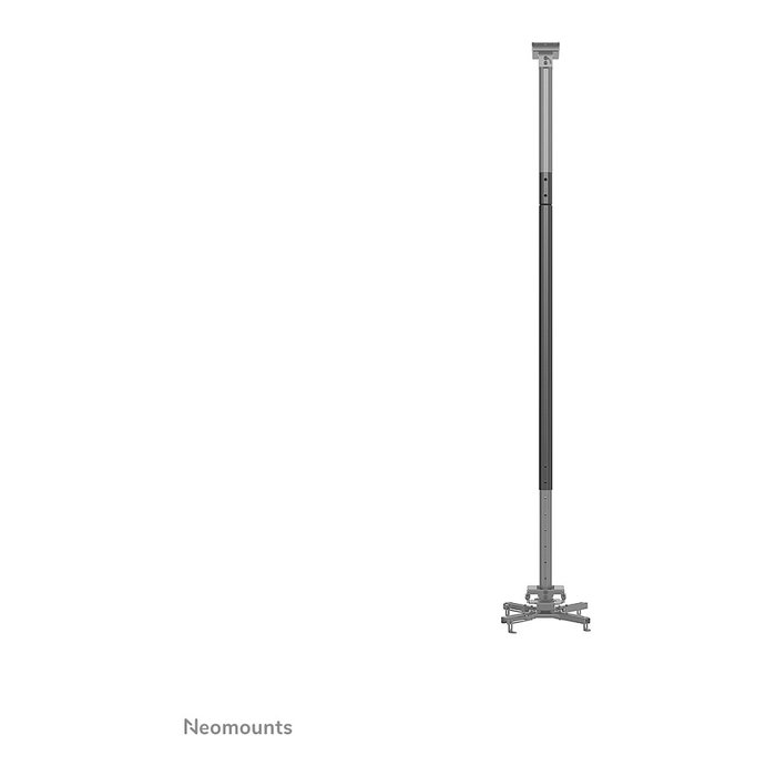 Neomounts ACL25-500BL Tubo de extensión para montaje de proyectores en techo, columna extensible negra de acero (0-890 mm), compatibilidad CL25-540BL1 y CL25-550BL1