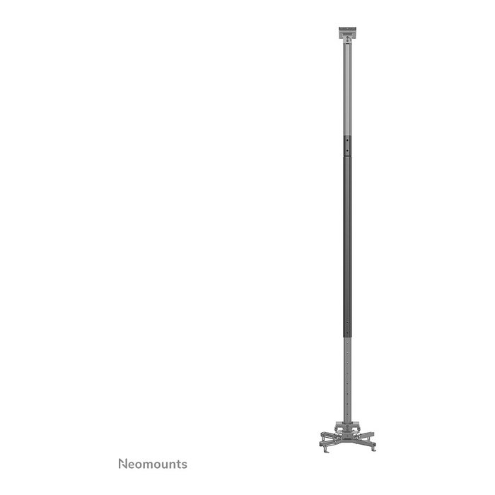 Neomounts ACL25-500BL Tubo de extensión para montaje de proyectores en techo, columna extensible negra de acero (0-890 mm), compatibilidad CL25-540BL1 y CL25-550BL1