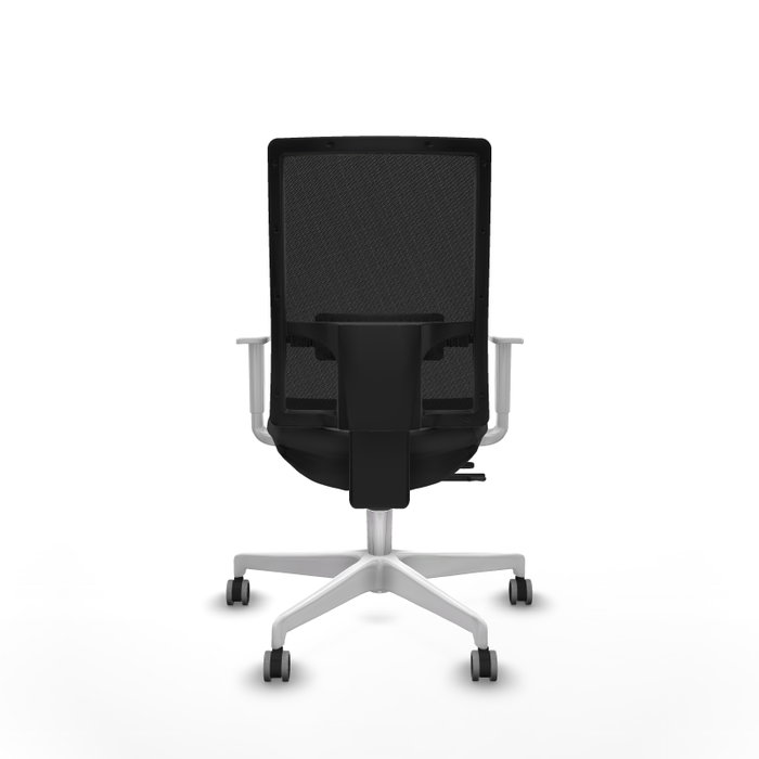 PIQUERAS Y CRESPO Silla de oficina Horna con mecanismo Sincro/Traslack, Gris oscuro y Negro