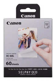 Canon XC-60L Pintar por sublimación 5.4x8.5 cm 60 piezas