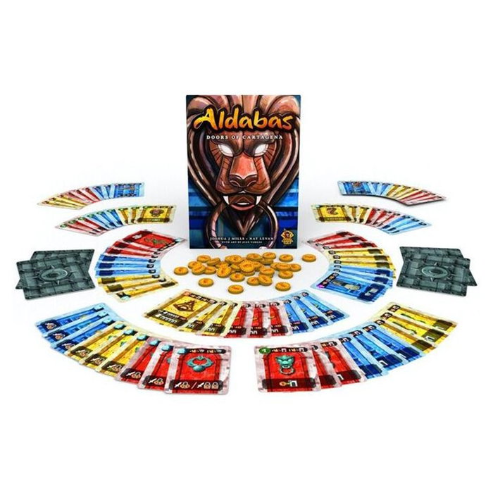 GDM Aldabas: Puertas de Cartagena - Juego de Mesa de Estrategia, Construcción de Vecindarios y Cartas, Temática Histórica Colombiana, 1-4 Jugadores, 30 Minutos