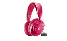 SteelSeries Arctis Nova 7P Gen 2 Auriculares para Juego Inalámbricos Bluetooth con Cancelación de Ruido, Color Magenta