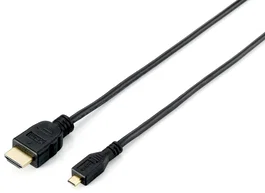 Equip Cable HDMI 1.4 High Speed de tipo A a Micro HDMI, 1m, Negro