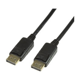 LogiLink Cable DisplayPort de 10m negro (DPort a DPort) Slave/Slave
