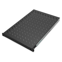 Digitus Balda Extraíble para Armario 1HE 30x483x720mm, Capacidad 65kg, Negra