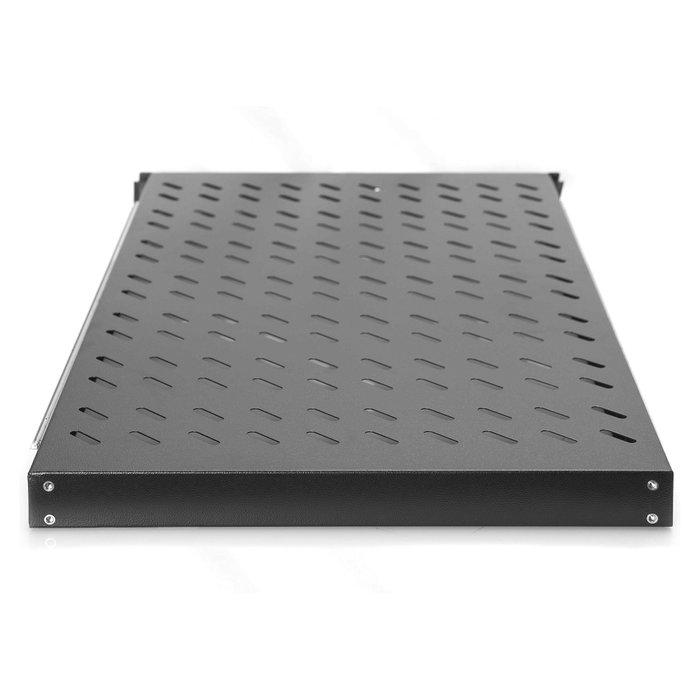 Digitus Balda Extraíble para Armario 1HE 30x483x720mm, Capacidad 65kg, Negra