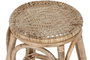 DKD Home Decor Taburete Balines Mimbre y Ratan Natural 37 x 49.5 x 37 cm