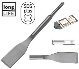 Bosch Cincel para Azulejo Acodado Autoafilante SDS-plus 260x40mm