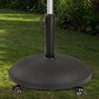 Color Baby Soporte de parasol de cemento con ruedas 25 kg