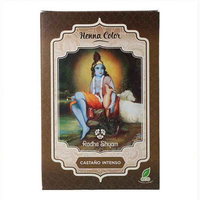 Radhe Shyam Henna en Polvo Castaño Intenso