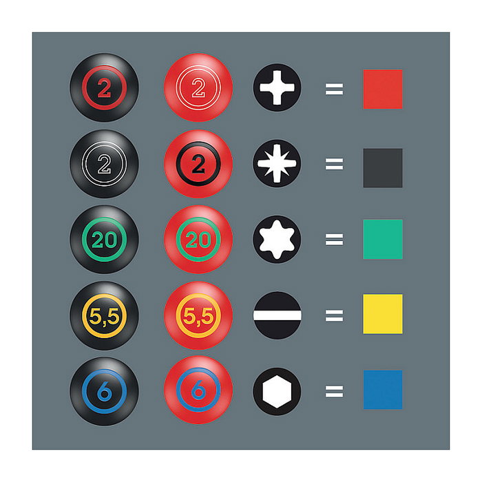 Wera 05105631001 Kraftform Big Pack 100 VDE Juego de Destornilladores con Aislamiento (14 Piezas, Phillips, Pozidriv, Torx) Wera 05105631001 Kraftform Big Pack 100 VDE Juego de Destornilladores con Aislamiento (14 Piezas, Phillips, Pozidriv, Torx)