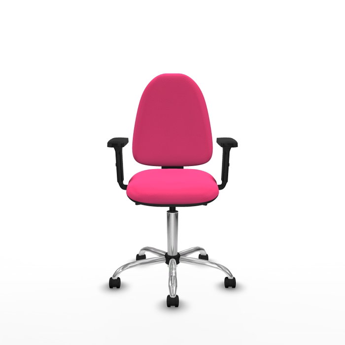 PIQUERAS Y CRESPO Silla de oficina Aýna Rosa con mecanismo Asincro