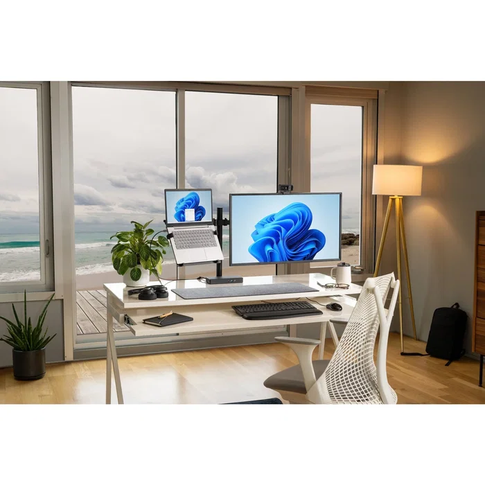 Kensington K60391WW Mochila para Portátil 14" Negro EQ - Compartimento Acolchado, Fabricada con Poliéster Reciclado PET de Botellas, Correas Transpirables, Ligera