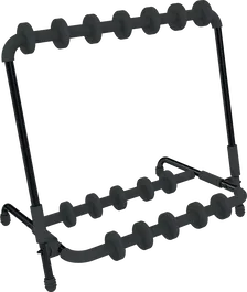 Quiklok Soporte Guitarra Universal Suelo Pack 6 Unidades Negro Acero Plegable 2.60 kg