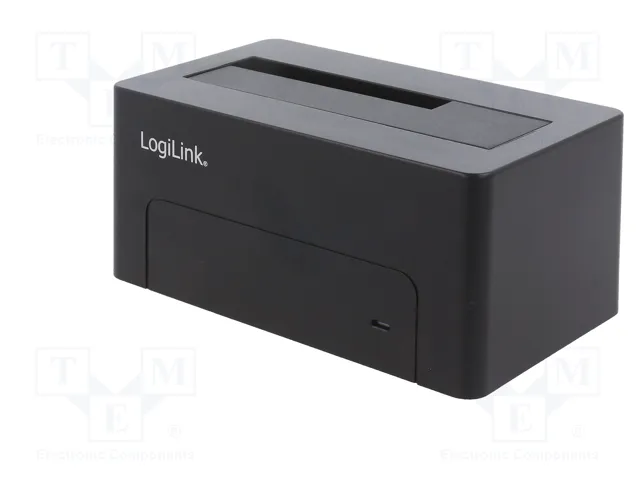LOGILINK Estación de acoplamiento USB 3.0 y USB 2.0, negro