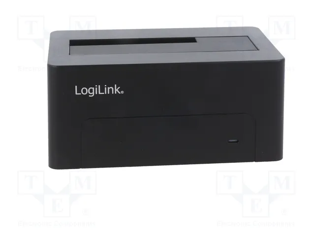LOGILINK Estación de acoplamiento USB 3.0 y USB 2.0, negro