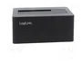 LOGILINK Estación de acoplamiento USB 3.0 y USB 2.0, negro