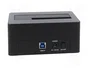 LOGILINK Estación de acoplamiento USB 3.0 y USB 2.0, negro