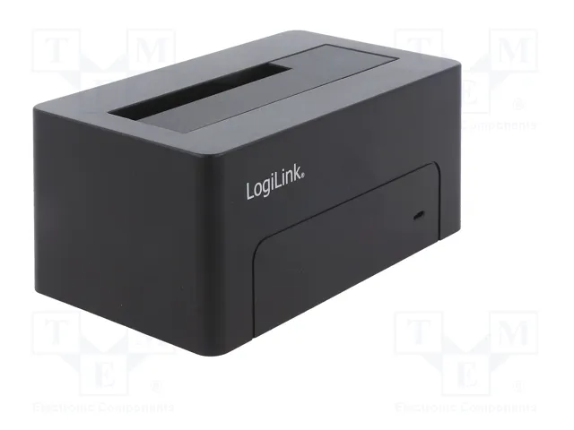 LOGILINK Estación de acoplamiento USB 3.0 y USB 2.0, negro