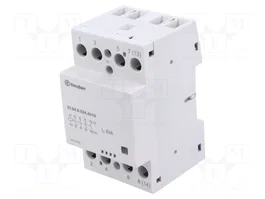 FINDER Contactor 4-polar de instalación 63A 24VAC/24VDC NO x4 IP20