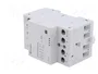FINDER Contactor 4-polar de instalación 63A 24VAC/24VDC NO x4 IP20