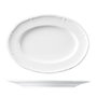 Langenthal Fuente Oval Barroco - Fuente de porcelana ovalada para vajilla, 29x22 cm (Set de 6)