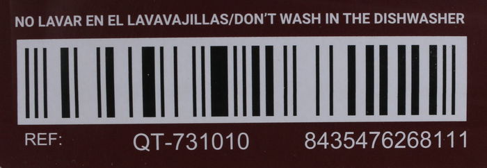 Quttin Cuchillo Panero Black Edition 20 cm (8 Unidades)