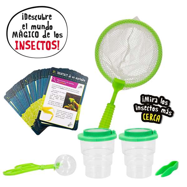 Juego pequeño genio descubriendo los insectos ¡más de 50 experiencias científicas!