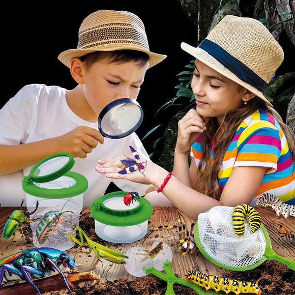 Juego pequeño genio descubriendo los insectos ¡más de 50 experiencias científicas!