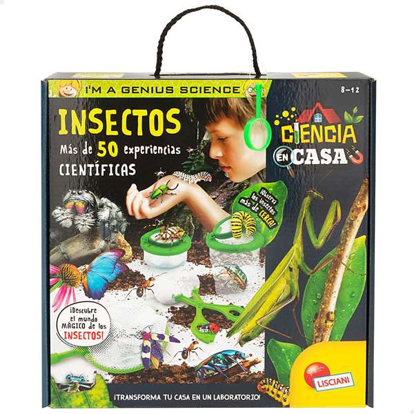 Juego pequeño genio descubriendo los insectos ¡más de 50 experiencias científicas!