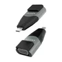 Aisens Adaptador USB-C a VGA Aluminio Gris A109-0863