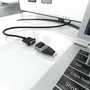Aisens Adaptador USB-C a VGA Aluminio Gris A109-0863