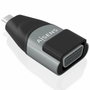 Aisens Adaptador USB-C a VGA Aluminio Gris A109-0863