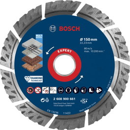 Bosch EXPERT Multi Material Diamant 150x22.23x2.4x12