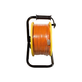 LogiLink Cable de Red Cat7A en Carrete de 90m, Naranja